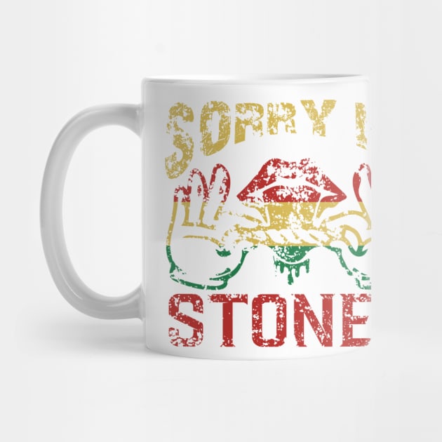 WEED, SORRY I'M STONED by HassibDesign